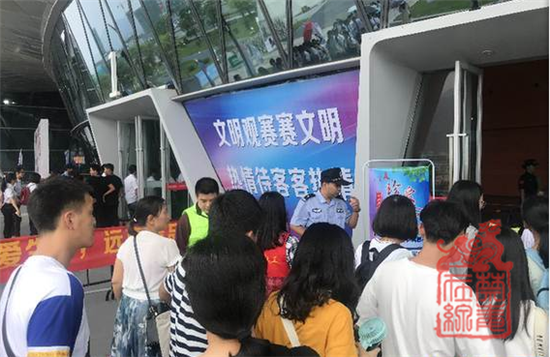 图为禁毒宣传活动现场